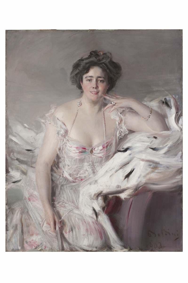 Giovanni Boldini – Ritratto di Lady Nanne Schrader nata Wiborg